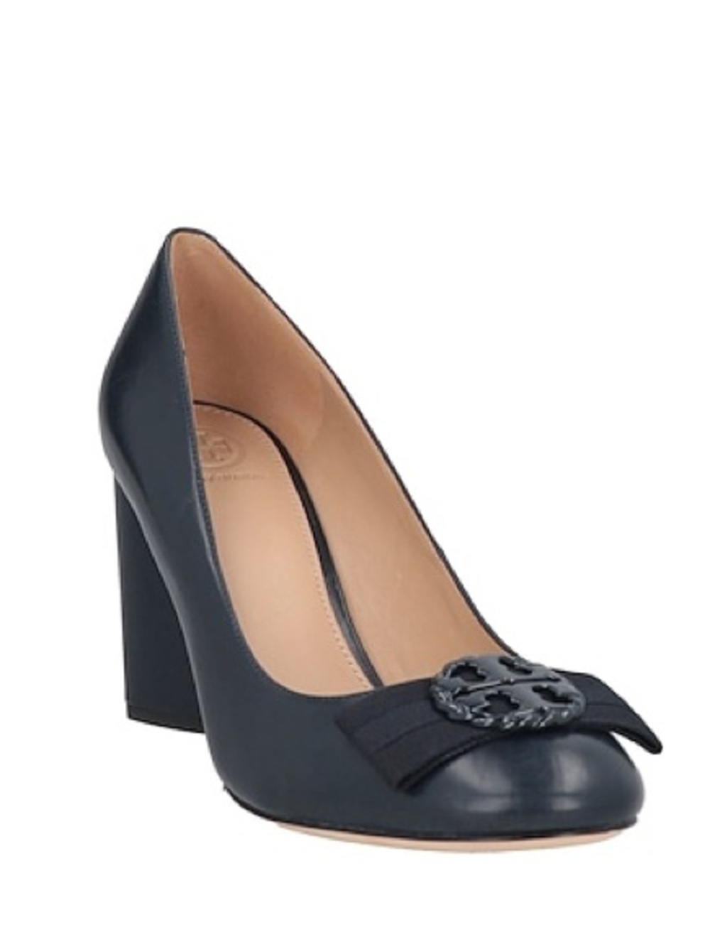 Tory Burch Block Heels, Navy, size 6.5